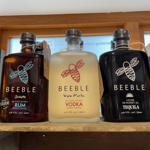 Beeble vodka and rum
